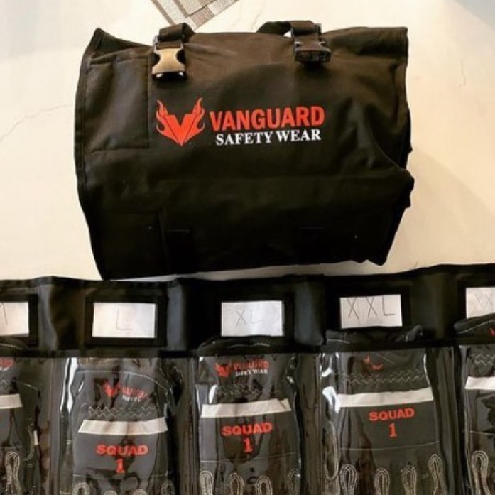 "VANGUARD SAFETY WEAR" RollUp Bag